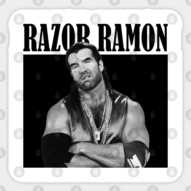 Razor Ramon Sticker by bmbg trian